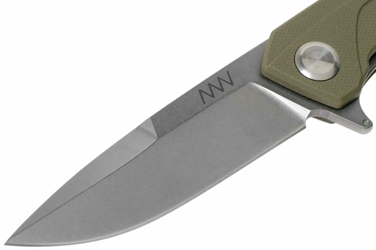 ANV Z100 Sleipner, Linerlock, G10, Olive, ANVZ100-013 Navaja 3 ANV Z100 Sleipner, Linerlock, G10, Olive, ANVZ100-013 Navaja - Imagen 3