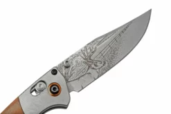 Benchmade Mini Crooked River Whitetail Limited Edition Artist Series 15085-2202, Navaja De Caza, Casey Underwood Diseño -ES Cuchillos Ventas 2024 BE15085 2202 06 benchmade scaled