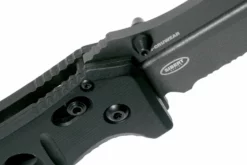 Benchmade 275SGY-1 Sibert Adamas Black G10, Tungsten Grey Serrated Navaja, Shane Sibert Design -ES Cuchillos Ventas 2024 BE275SGY 1 06 benchmade scaled