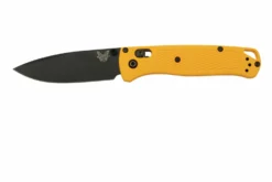 Benchmade Bugout X Work Sharp Exclusive 535WS Amber Yellow, Cerakote CPM 20CV Navaja