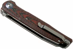 Bestech Ascot Red G10 & Carbon Fibre BG19F Navaja -ES Cuchillos Ventas 2024 BHBG19F 04 bestech scaled