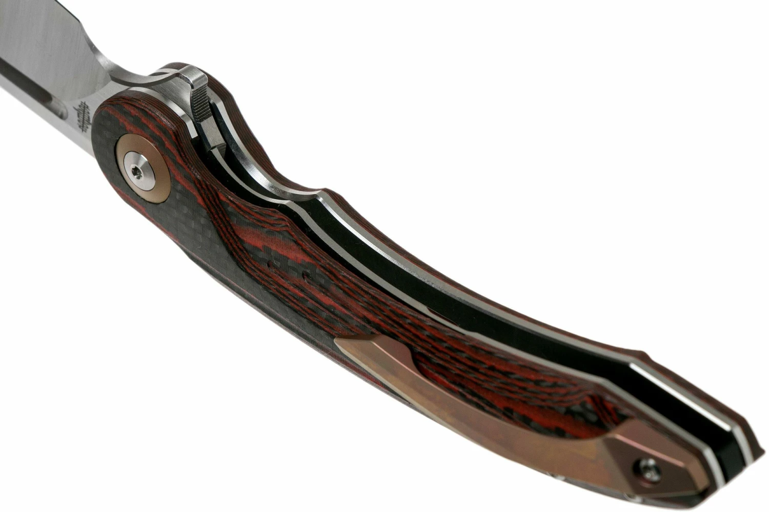 Bestech Irida BG25E Red Carbon Fibre & G10 Navaja, Kombou Design 5 Bestech Irida BG25E Red Carbon Fibre & G10 Navaja, Kombou Design - Imagen 5