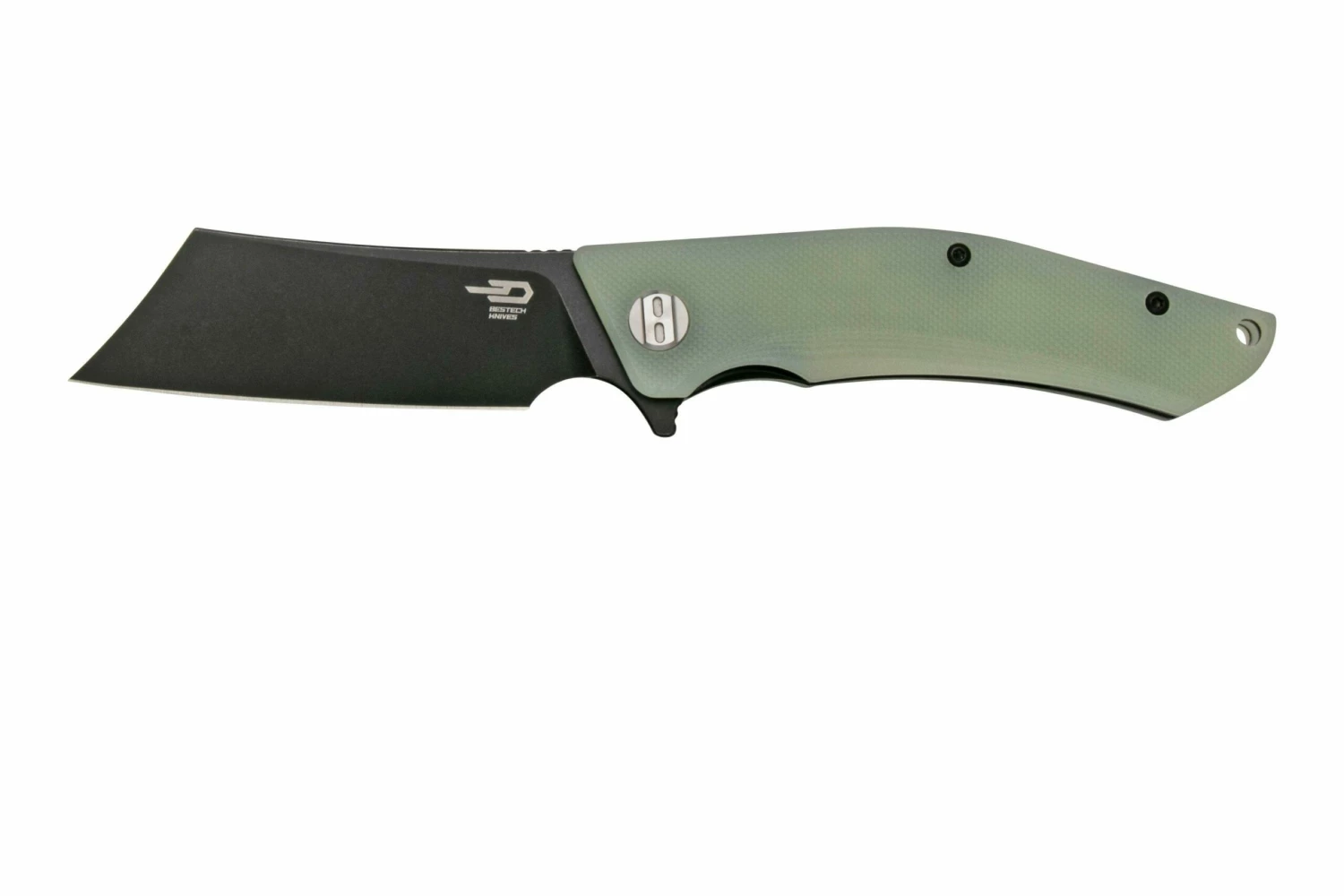 Bestech Cubis BG42E Stonewashed & Satin, Jade G10, Navaja 1 Bestech Cubis BG42E Stonewashed & Satin, Jade G10, Navaja
