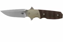 Bestech Freefall BT2007D Stonewashed Bronze, Red Navaja, Jason Clark Design