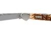 Case Mini Copperlock Amber Jigged Bone, 00133, 61749L SS Navaja
