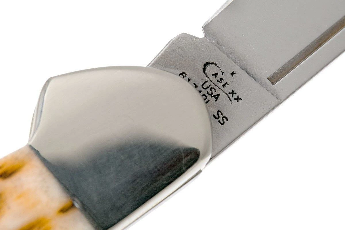 Case Mini Copperlock Amber Jigged Bone, 00133, 61749L SS Navaja 5 Case Mini Copperlock Amber Jigged Bone, 00133, 61749L SS Navaja - Imagen 5