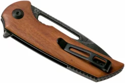 Civivi Odium C2010DS-1 Damascus, Cuibourtia Wood Navaja, Ferrum Forge Design -ES Cuchillos Ventas 2024 CIC2010DS 1 04 civivi scaled