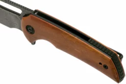 Civivi Odium C2010DS-1 Damascus, Cuibourtia Wood Navaja, Ferrum Forge Design -ES Cuchillos Ventas 2024 CIC2010DS 1 07 civivi scaled