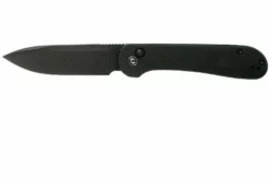 Civivi Elementum Button Lock C2103A Black, Black G10 Navaja