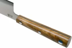 Due Cigni Hakucho Santoku 16.5 Cm, Madera De Olivo -ES Cuchillos Ventas 2024 DG2C505OL 04 due cigni scaled