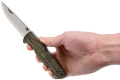 Brisa Borka 90 - N690 Scandi - Green Micarta - 2850 -ES Cuchillos Ventas 2024 ENZ 2850 08 enzo v2018 enz 2850 08