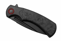 Fox 40 Years Anniversary Knife FX-F2017, M390, Titanium Marble Carbonfiber Navaja -ES Cuchillos Ventas 2024 FOFX F2017R 06 foxknives scaled