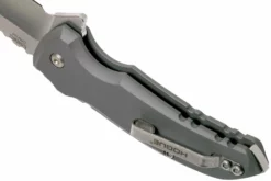 Hogue X1 Microflip Grey Wharncliffe Navaja 24162, Allen Elisheblancoz Design -ES Cuchillos Ventas 2024 HK24162 05 hogue scaled