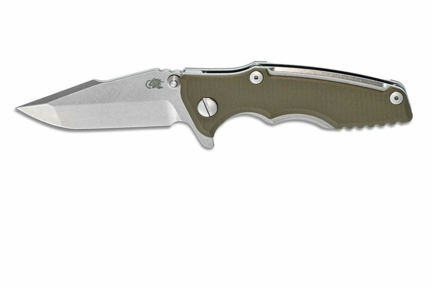 Rick Hinderer Eklipse 3.0” Spanto, CPM S35VN, OD Green Navaja 1 Rick Hinderer Eklipse 3.0” Spanto, CPM S35VN, OD Green Navaja