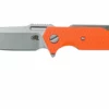 Rick Hinderer Half Track Gen 2, Spearpoint 20CV, Orange G10, Navaja