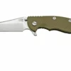 Rick Hinderer XM-18 3.5" Slicer S45VN Fatty Wharncliffe Stonewash Bronze OD Green, Navaja