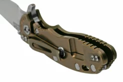 Rick Hinderer XM-18 3.5" Slicer S45VN Fatty Wharncliffe Stonewash Bronze OD Green, Navaja -ES Cuchillos Ventas 2024 HRK XM18 35 FW SWG 04 rickhinderer scaled