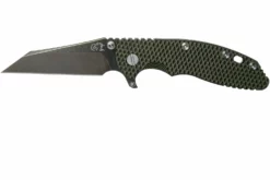 Rick Hinderer XM-18 3.5 Wharncliffe Fatty 20CV, Black/OD-green G10 Navaja"