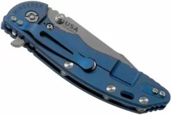 Rick Hinderer XM-18 3.5" Skinny Harpoon Spanto Battle Blue, Blue-Black G10 Navaja -ES Cuchillos Ventas 2024 HRK XM1835 SHP BB BB 04 rick hinderer knives scaled