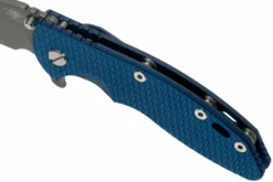 Rick Hinderer XM-18 3.5" Skinny Harpoon Spanto Battle Blue, Blue-Black G10 Navaja -ES Cuchillos Ventas 2024 HRK XM1835 SHP BB BB 07 rick hinderer knives scaled