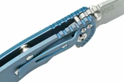 Rick Hinderer XM-18 3.5" Spanto S45VN Stonewash, Battle Blue, Blue Black G10, CPM S45VN Navaja -ES Cuchillos Ventas 2024 HRK XM1835S45 BBBB 07 rickhinderer scaled