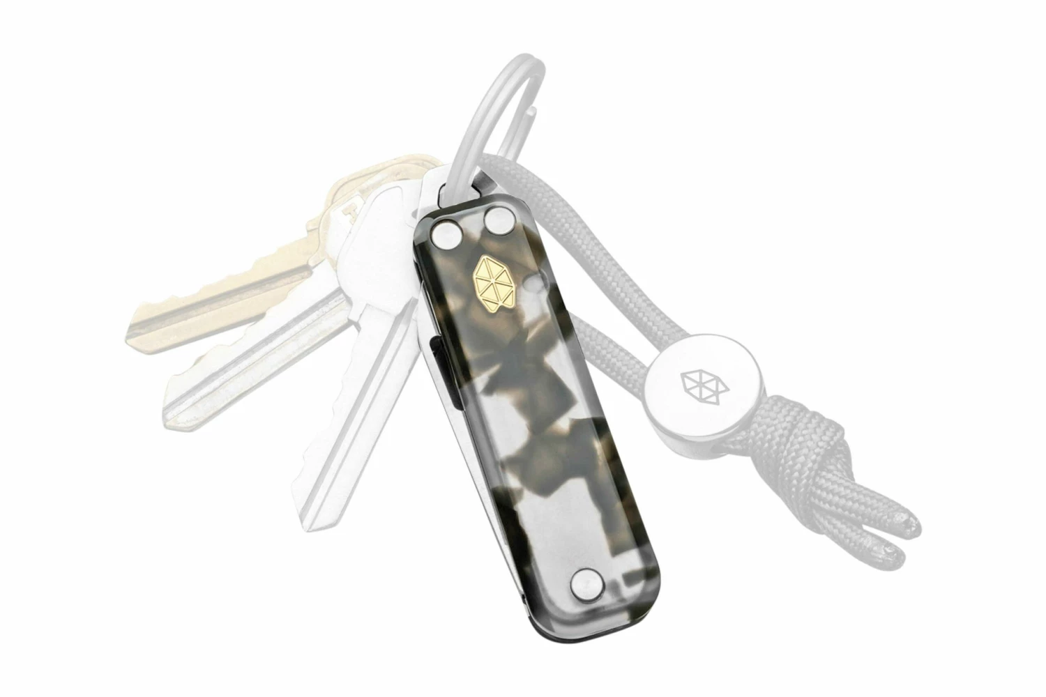 The James Brand The Elko KN117203-00 Smokey Tortoise Acetate, Stainless Steel, Knivesandtools Exclusive Navaja 5 The James Brand The Elko KN117203-00 Smokey Tortoise Acetate, Stainless Steel, Knivesandtools Exclusive Navaja - Imagen 5