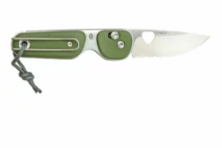 The James Brand The Redstone OD Green, Stainless Serrated KN118169-01 Navaja -ES Cuchillos Ventas 2024 JAKN118169 01 02 thejamesbrand scaled