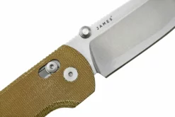 The James Brand The Kline OD Green Stainless Micarta JAKN120127-00 Navaja -ES Cuchillos Ventas 2024 JAKN120127 00 05 jamesbrand scaled