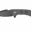 Kansept Entity K1036A2 Black, Silicon Carbided Titanium Navaja, Diseño Nalu Knives