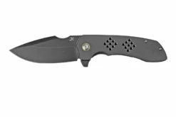 Kansept Entity K1036A2 Black, Silicon Carbided Titanium Navaja, Diseño Nalu Knives