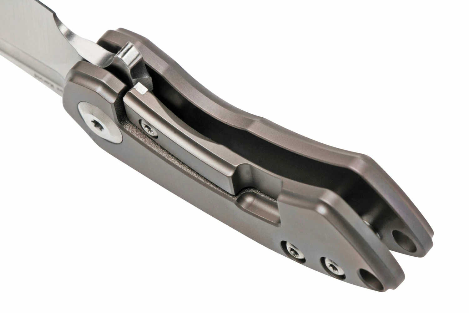 Kansept Mini Korvid K3030A3 Satin CPM-S35VN, Bronze Titanium Navaja, Diseño Justin Koch 5 Kansept Mini Korvid K3030A3 Satin CPM-S35VN, Bronze Titanium Navaja, Diseño Justin Koch - Imagen 5