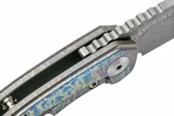 Kansept Mini Korvid K3030A2 Damascus, Lightning Strike Titanium Navaja, Diseño Justin Koch 13 Kansept Mini Korvid K3030A2 Damascus, Lightning Strike Titanium Navaja, Diseño Justin Koch -ES Cuchillos Ventas 2024 KSK3030D1 06 kansept scaled