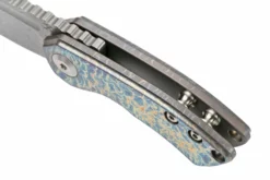 Kansept Mini Korvid K3030A2 Damascus, Lightning Strike Titanium Navaja, Diseño Justin Koch 14 Kansept Mini Korvid K3030A2 Damascus, Lightning Strike Titanium Navaja, Diseño Justin Koch -ES Cuchillos Ventas 2024 KSK3030D1 07 kansept scaled