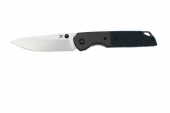 Kansept Warrior, T1005S1 Stonewashed D2, Black & Blue Navaja, Diseño Kim Ning