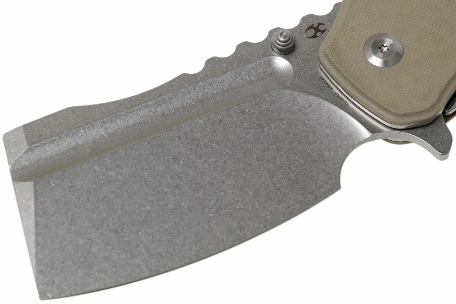 Kansept XL Korvid T1030A5 Satin, Sand G10 Navaja, Justin Koch Design 3 Kansept XL Korvid T1030A5 Satin, Sand G10 Navaja, Justin Koch Design - Imagen 3
