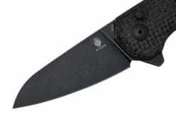 Kizer Lieb M V3541C2, Green Micarta, Black 154CM Navaja, Diseño Azo -ES Cuchillos Ventas 2024 KZV3541C2 03 kizer scaled