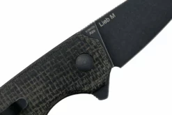 Kizer Lieb M V3541C2, Green Micarta, Black 154CM Navaja, Diseño Azo -ES Cuchillos Ventas 2024 KZV3541C2 05 kizer scaled