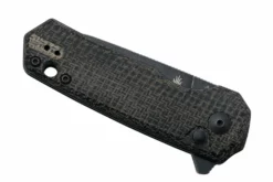 Kizer Lieb M V3541C2, Green Micarta, Black 154CM Navaja, Diseño Azo -ES Cuchillos Ventas 2024 KZV3541C2 06 kizer scaled