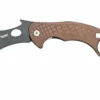 LionSteel L.E.One LE1-A-EB MagnaCut, Black, Earth Brown Aluminium, Navaja Karambit