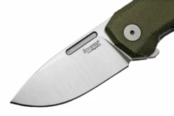 LionSteel Nano NA01-CVG Frame Lock, Magnacut, Green Canvas Micarta, Navaja -ES Cuchillos Ventas 2024 LI NA01 CVG 03 lionsteel scaled