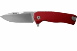 LionSteel ROK Satin Red Aluminio ROK A RS Navaja