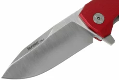 LionSteel ROK Satin Red Aluminio ROK A RS Navaja -ES Cuchillos Ventas 2024 LI ROK A RS 03 lionsteel rok scaled