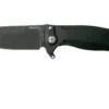 LionSteel SR22A-BB Black Aluminio, Black Blade