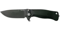 LionSteel SR22A-BB Black Aluminio, Black Blade
