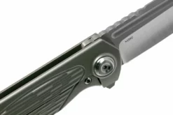 Liong Mah Warrior Two V3 Textured Titanium Navaja -ES Cuchillos Ventas 2024 LO WA TT 06 liong mah design scaled