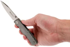 Maserin Carbon 392/CA Silver Carbonfiber Navaja -ES Cuchillos Ventas 2024 ME 392 CA 08 maserin me 392 ca 08