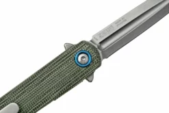 MKM Flame Light FL02L-BC Daga, Micarta Negra, Navaja -ES Cuchillos Ventas 2024 MMK FL02L BC 05 mkm scaled