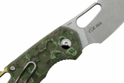 MKM Isonzo FX03-2CJ Cleaver Stonewashed, Jungle Wear Carbon Fibre Navaja, Diseño De Jesper Voxnaes -ES Cuchillos Ventas 2024 MMK FX03 2CJ 05 mkm scaled