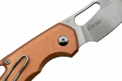 MKM Isonzo FX03-2CO Cleaver Stonewashed, Copper Navaja, Diseño De Jesper Voxnaes -ES Cuchillos Ventas 2024 MMK FX03 2CO 05 mkm scaled