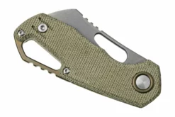 MKM Isonzo FX03M-2GC Cleaver M390, Green Canvas Micarta Navaja, Jesper Voxnaes Design -ES Cuchillos Ventas 2024 MMK FX03M 2GC 06 mkm scaled
